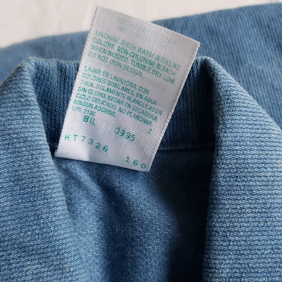 HEALTHTEX New NWOT Boys Button Shirt Ribbed Cotton Long Sleeves 4T - Picture 17 of 17